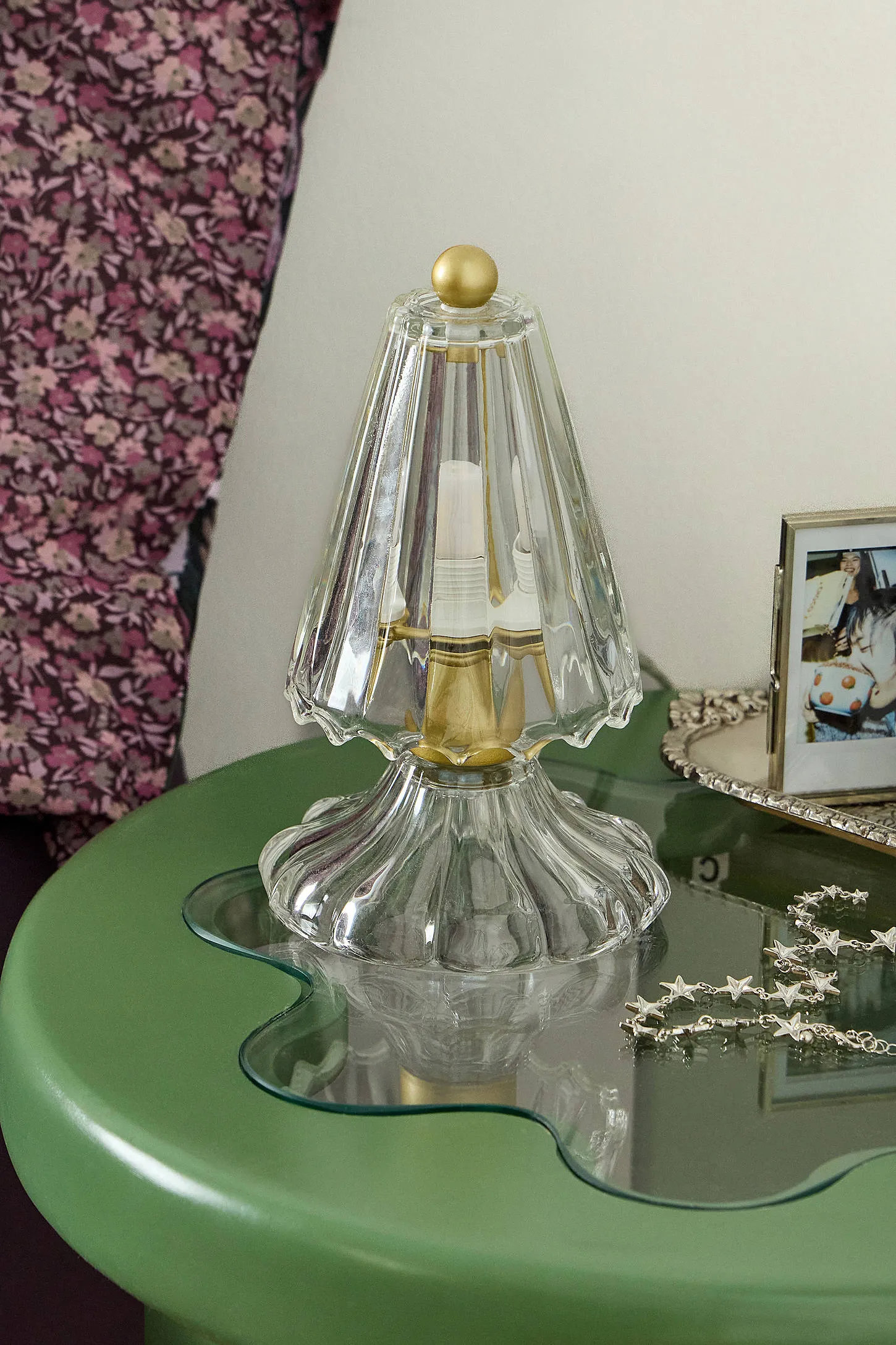Eve Clear Glass Table Lamp - Clear ALL 2
