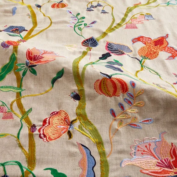 Sophie Robinson Forgotten Garden Pencil Pleat Curtains 6