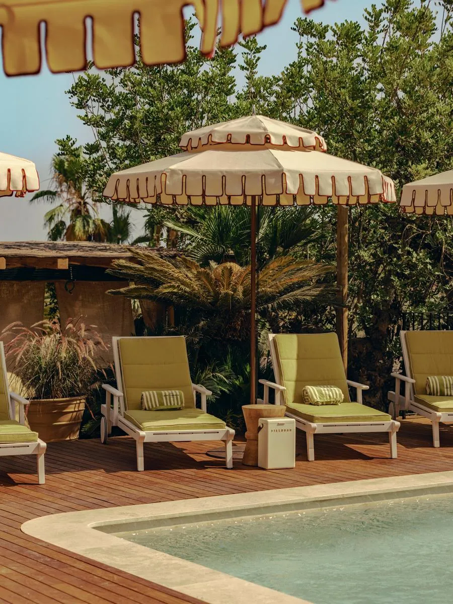 Tuuci Octagonal Parasol, Ibiza Farmhouse