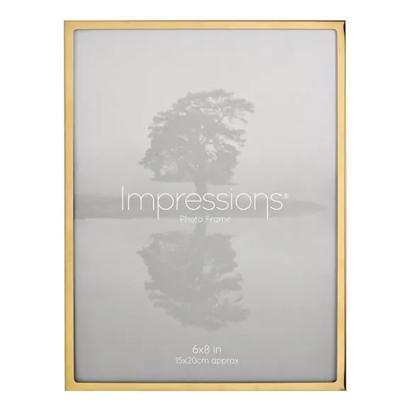 Impressions Simple Metal Photo Frame 2