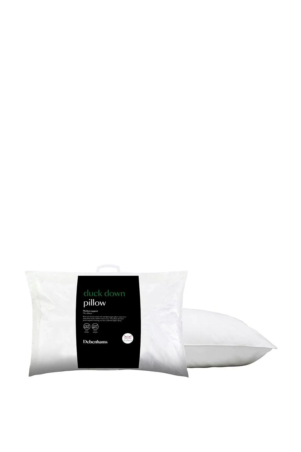 White Duck Down Pillow