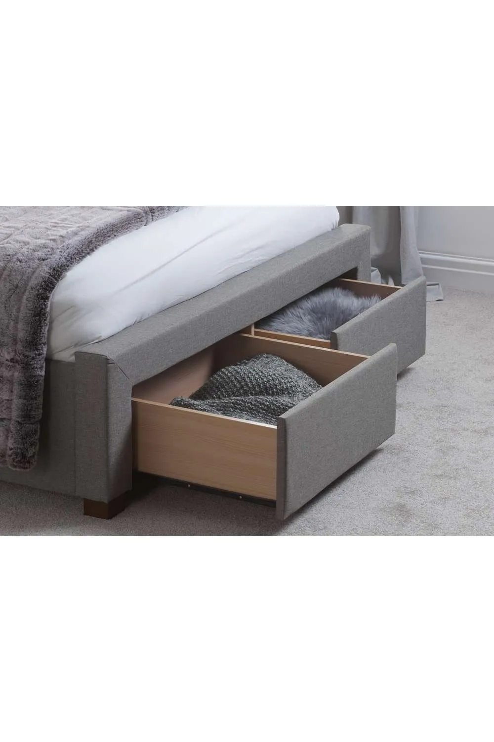 Birlea Valentino Bed in Grey 5