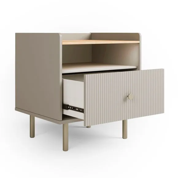 Georgi 1 Drawer Bedside Table 5