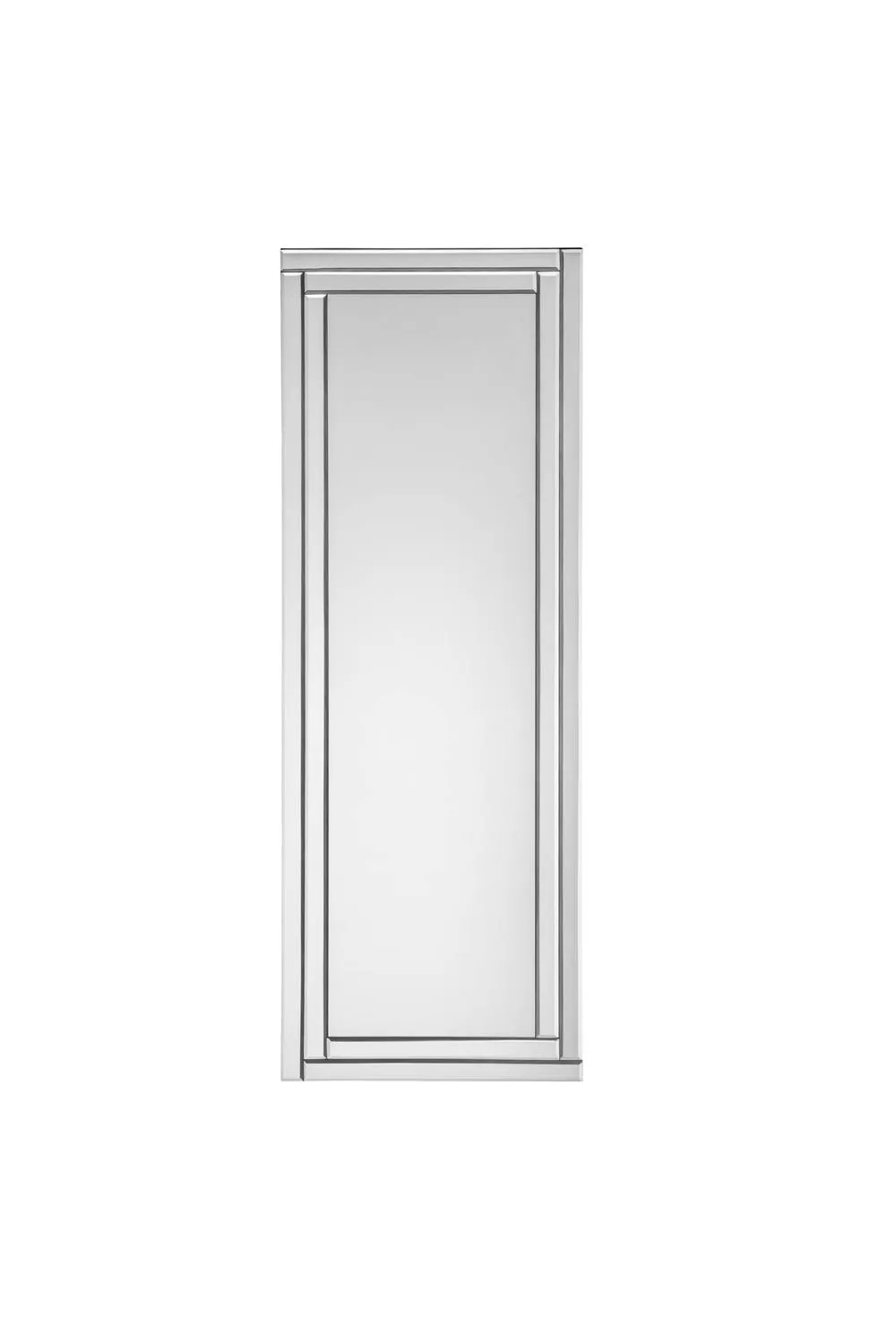 Julian Bowen Deco Frameless Dressing Mirror in Clear 2