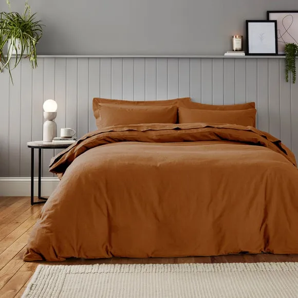 Soft & Cosy Luxury 100% Brushed Cotton Oxford Pillowcase 2