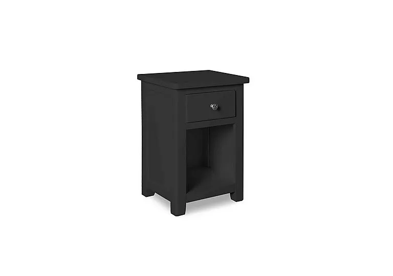 Grace 1 Drawer Nightstand - Charcoal