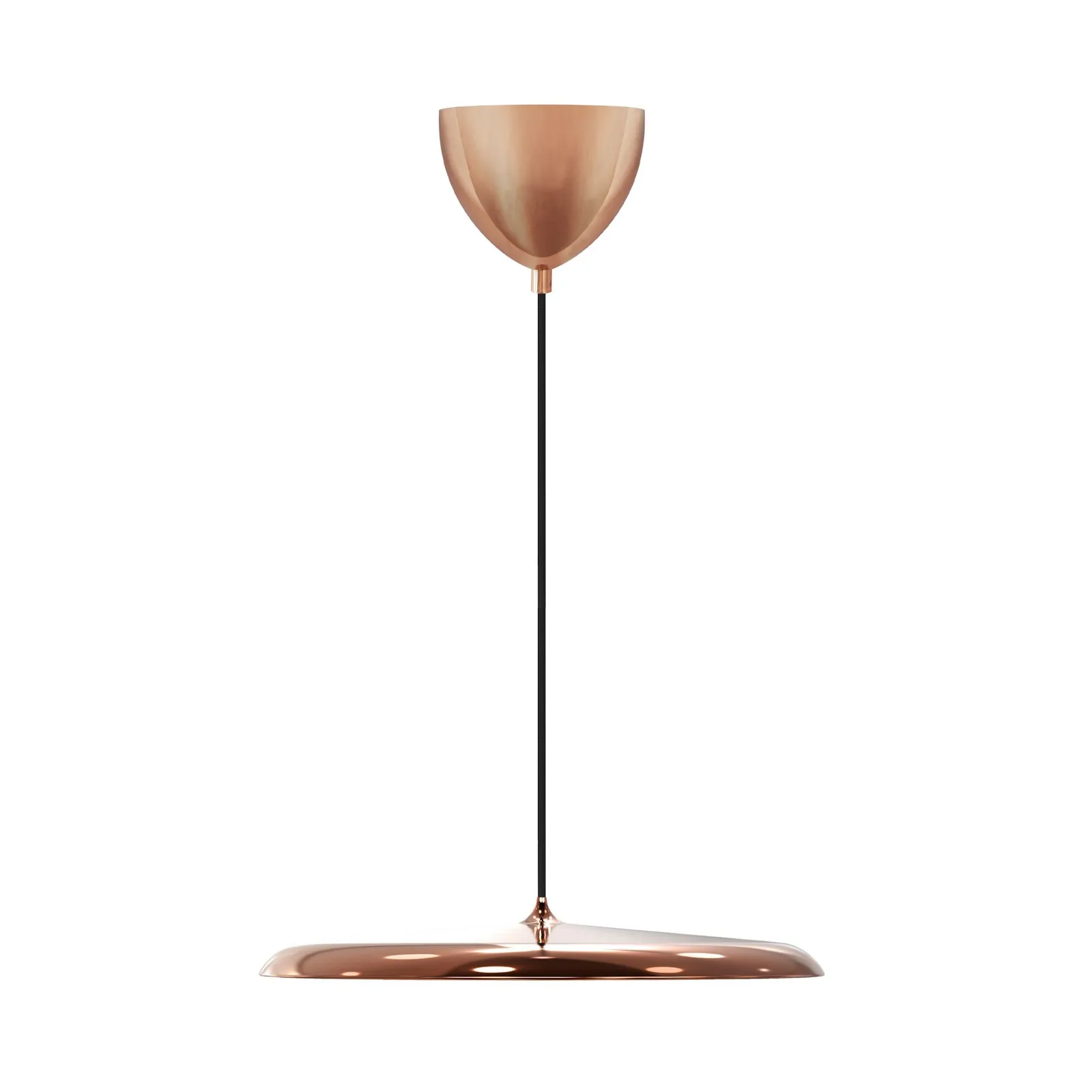 Nordlux Artist Pendant Light Copper Metal Dining Room LED 3000k Mains 40cm 2
