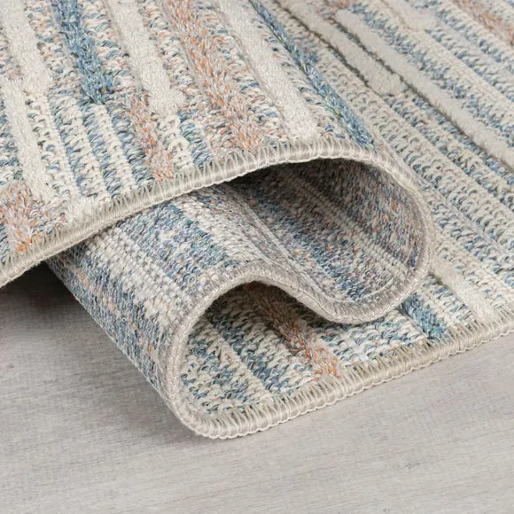 Clementine Washable Abstract Rug 3