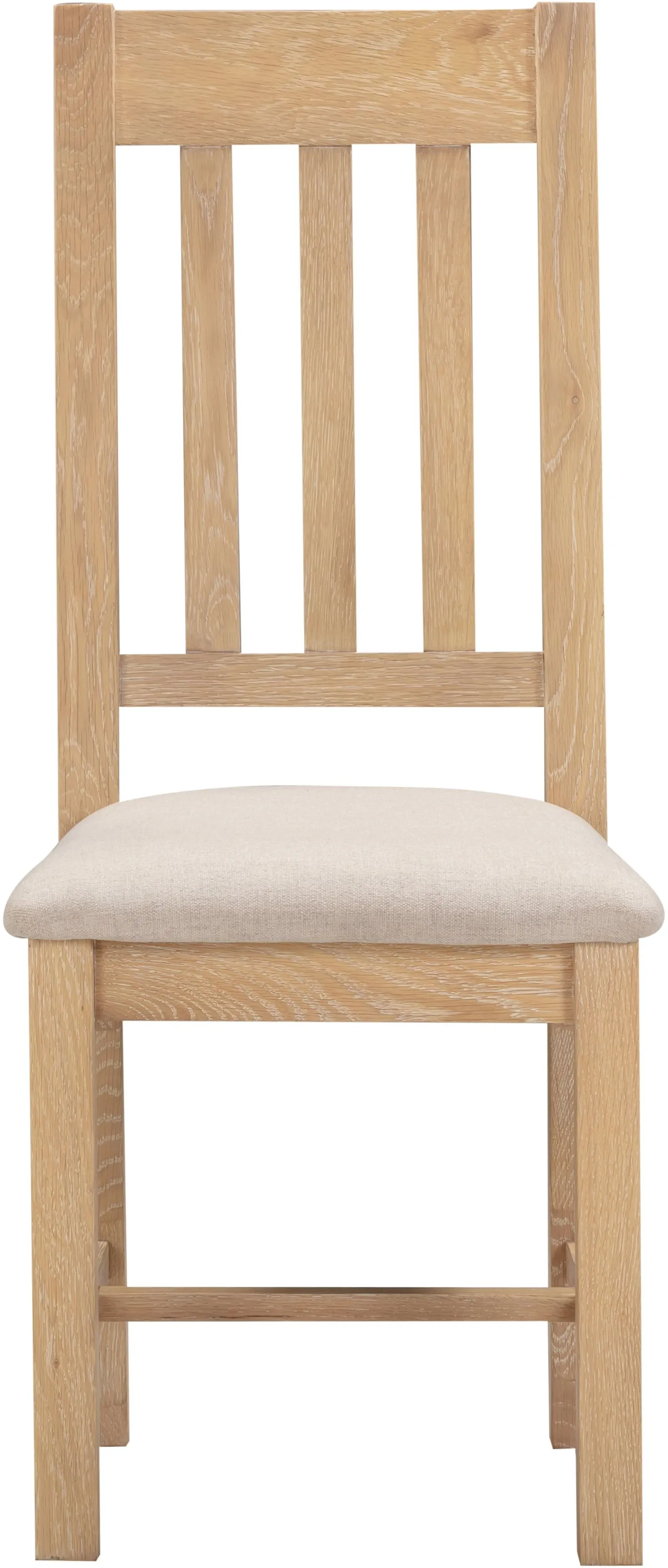 Seconique Windsor Slatted Chair (Box of 2) in Light Oak 4