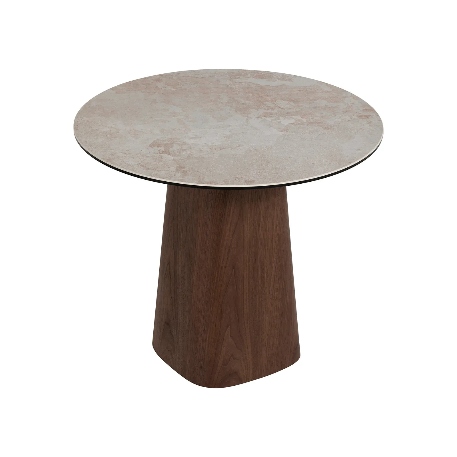 Cosmos Side Table, Round, White Ceramic | Barker & Stonehouse 3
