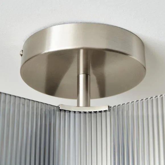 Milan Ribbed LED Ceiling Light 4
