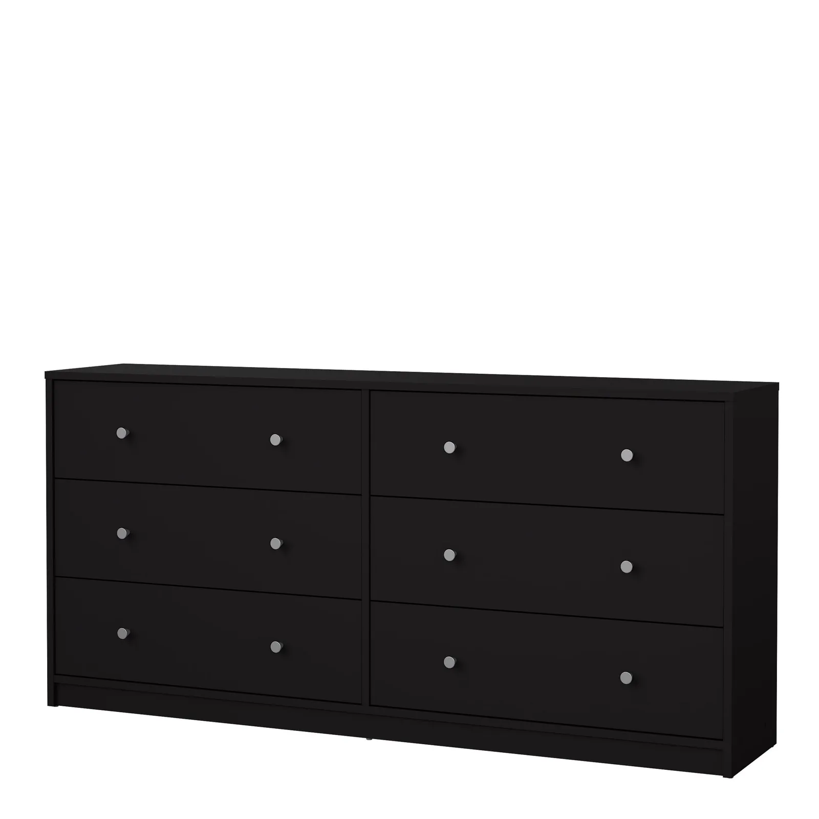 Furniture To Go May Chest of 6 Drawers (3+3) in Black 3