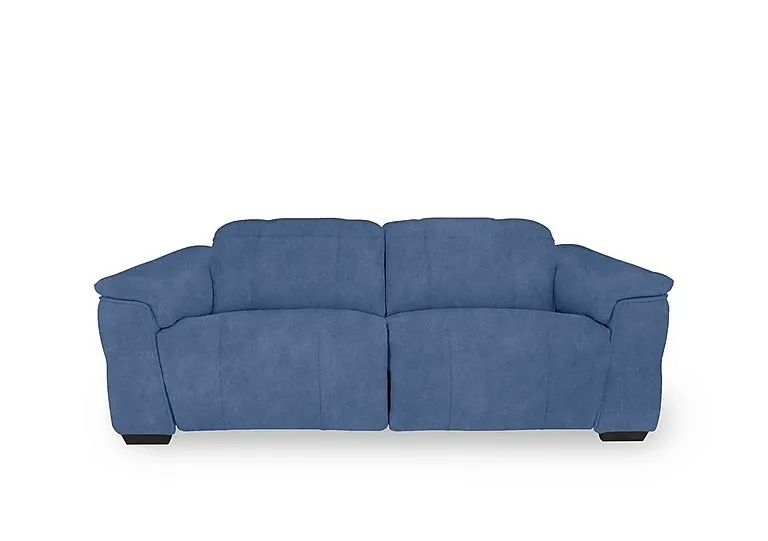 Inca Fabric 3 Seater Power Recliner Sofa with Power Headrests - Dexter Wave
