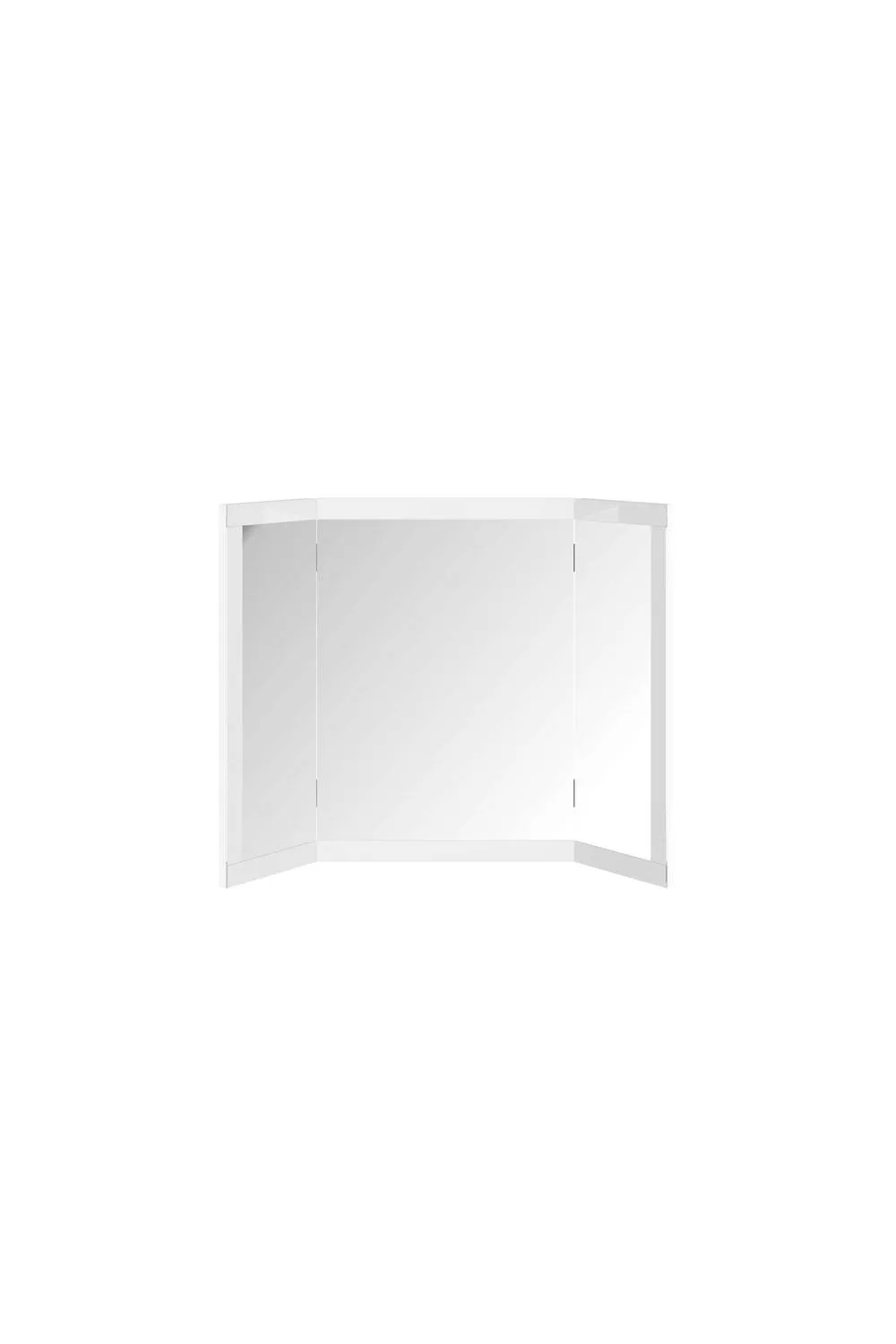 Birlea Liberty Dressing Table Mirror Only White Glass 3
