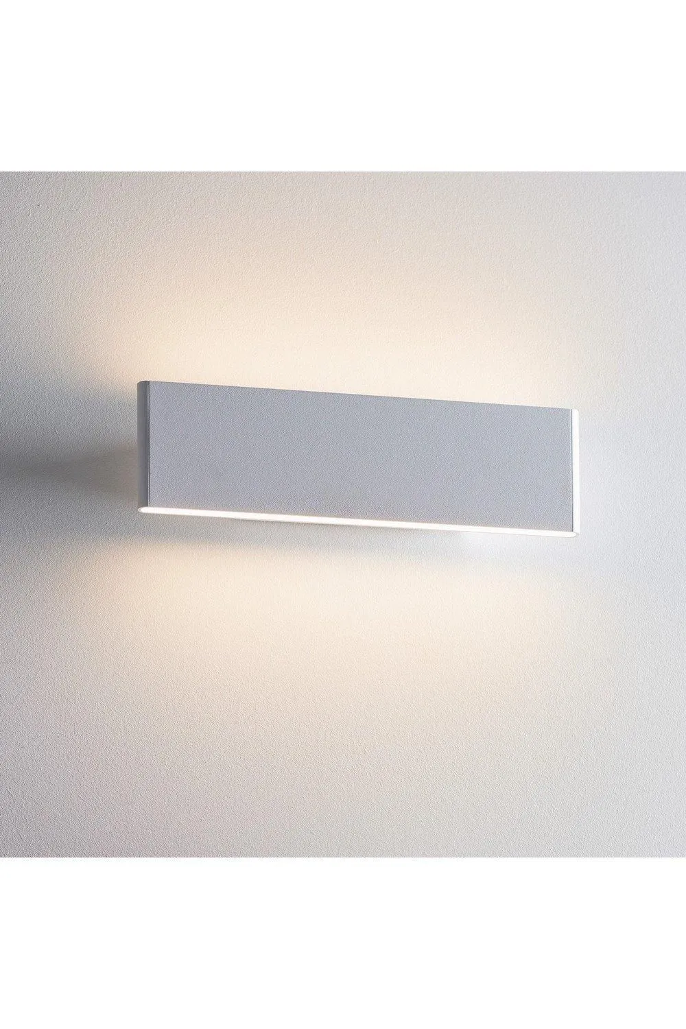 Netlighting Bodhi Integrated LED Wall Textured Matt White Paint & Frosted Acrylic 2 Light Dimmable IP20 2