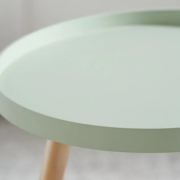 Halston Side Table, Natural Pine 4