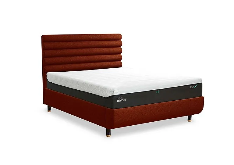 Arc Disc Bed Frame with Vectra Headboard - King Size - Black & Gold