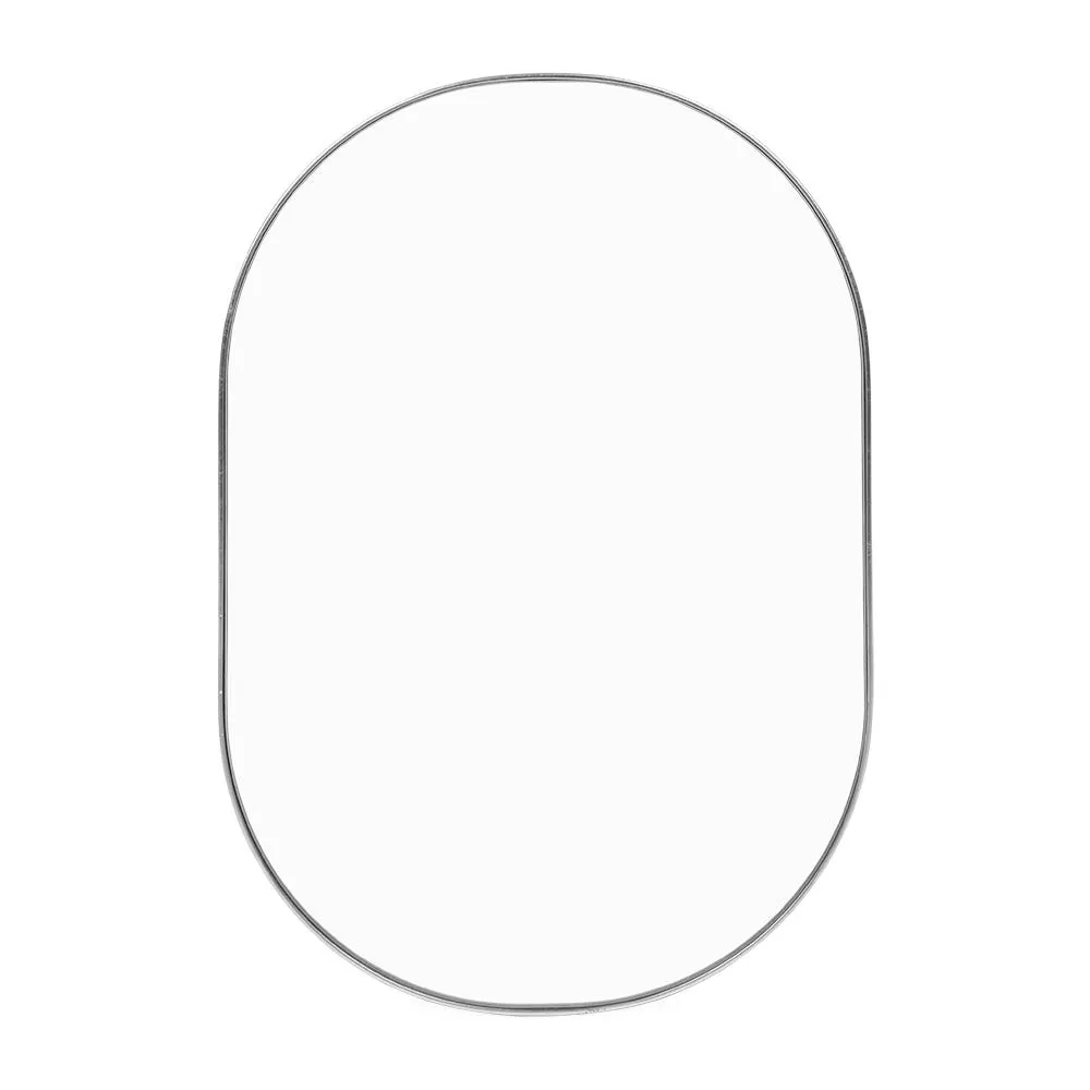 Heal's Fine Edge Mirror Oval Silver Small 2
