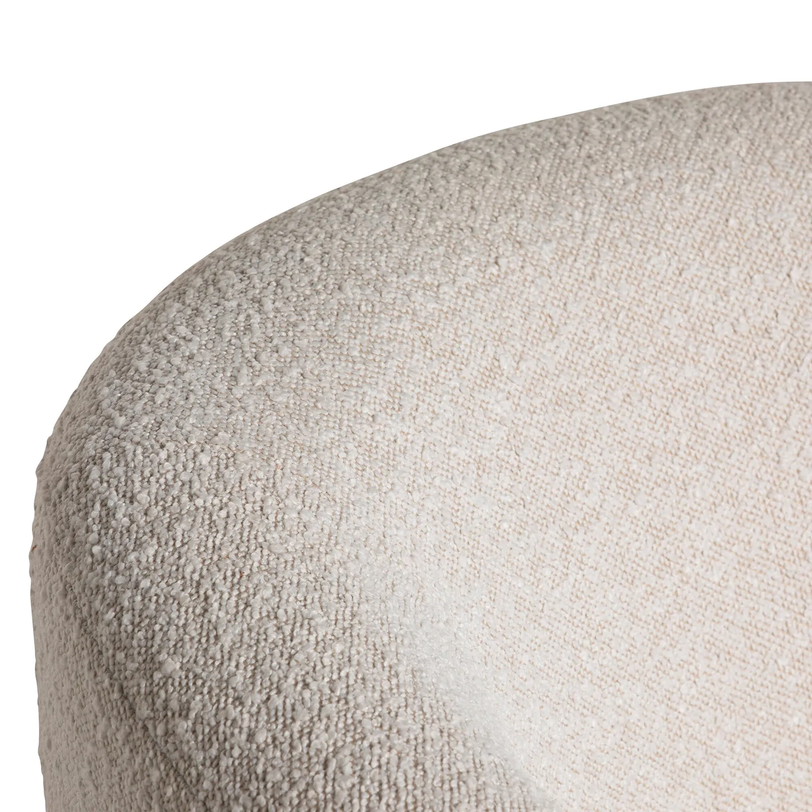 Arman Swivel Armchair, Neutral Boucle | Barker & Stonehouse 4