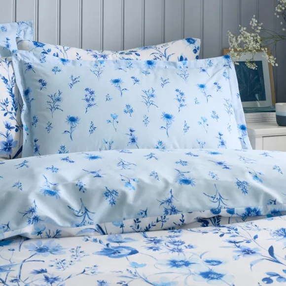 Foxley Ditsy Polycotton Oxford Pillowcase 1
