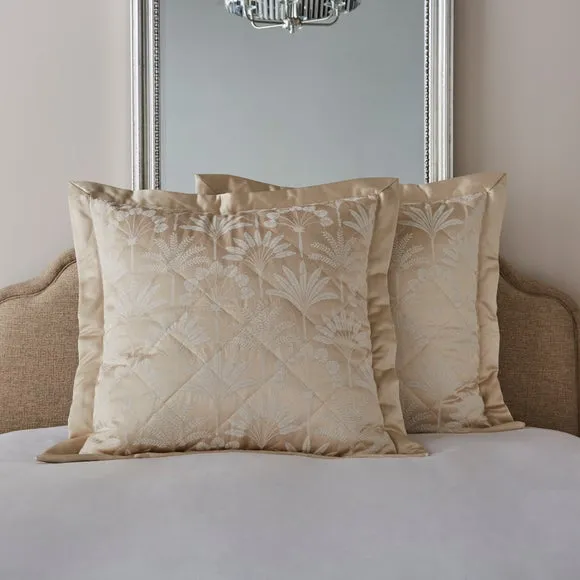 Dorma Luxe Palms Pillow Sham