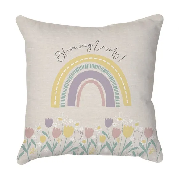 Blooming Lovely Square Cushion Cover 3