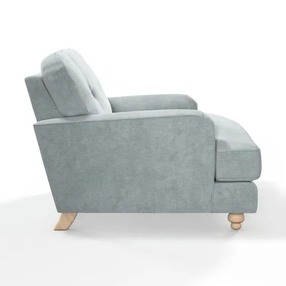 Martha Vintage Velvet Snuggle Chair 3