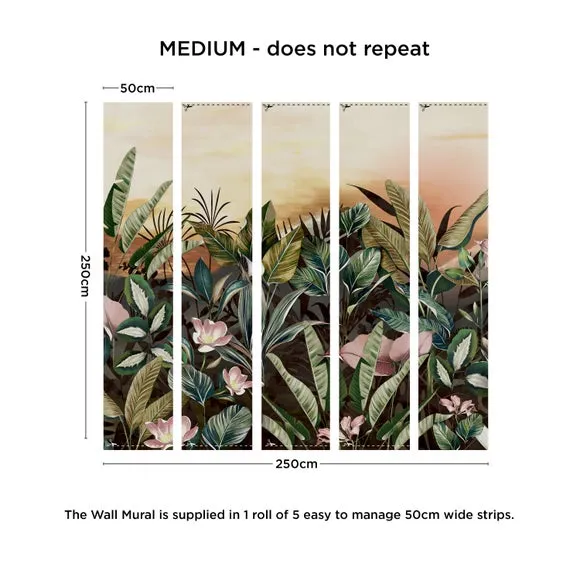 Vintage Jungle Wall Mural 3