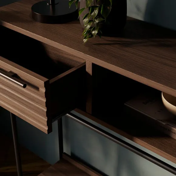 Bryant Extra Wide Console Table, Mango Wood Effect 3