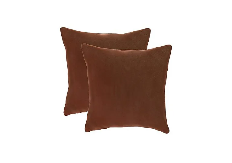 Pair of Small Scatter Cushions - Rusty Gate