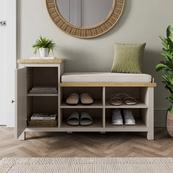 Olney Hallway Shoe Storage Bench 2