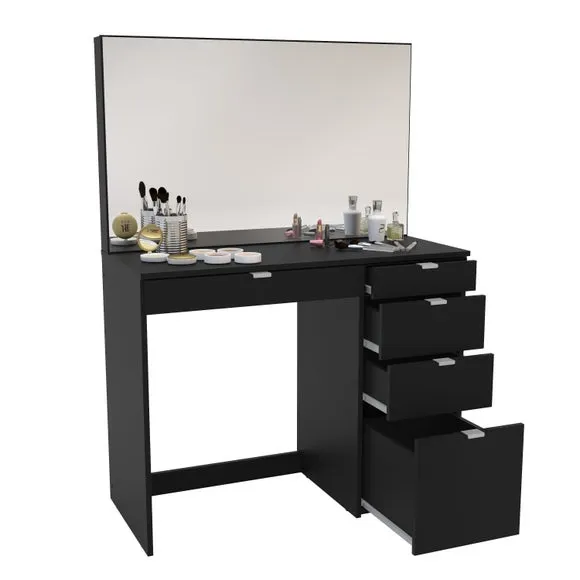 Demi 5 Drawer Dressing Table with Mirror 6
