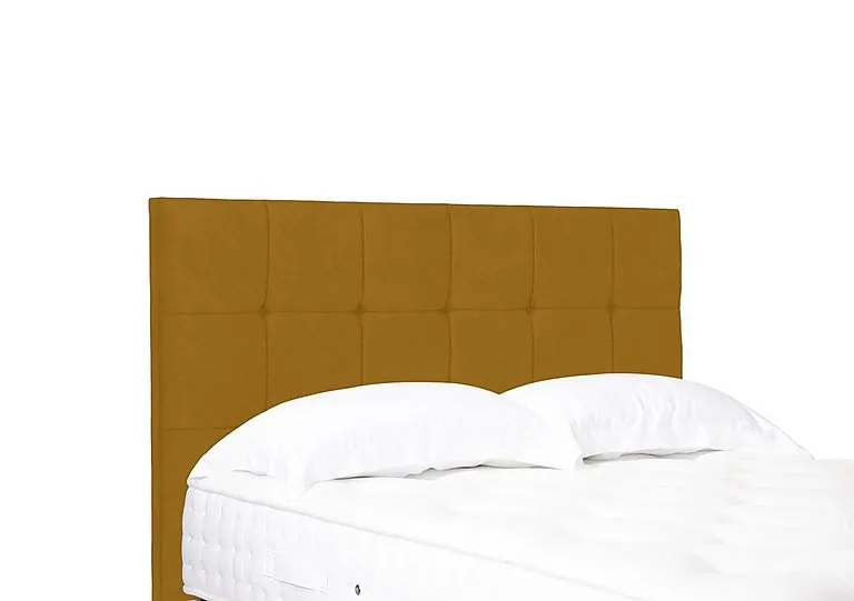 Artisan Collection Kaito Standard Floor Standing Headboard - Single - Plush Corn
