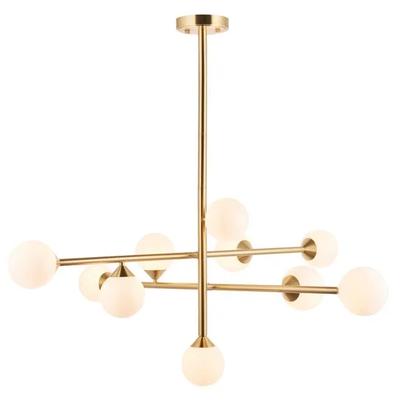 Vogue Willis Art Deco 10 Light Adjustable Pendant Light 5