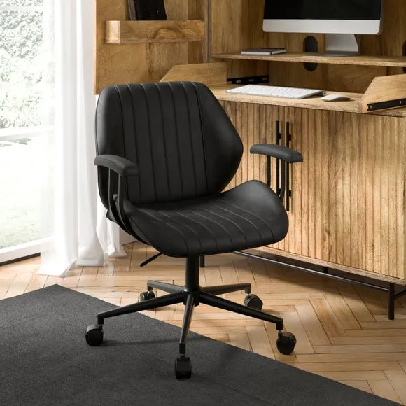 Clement Faux Leather Office Chair