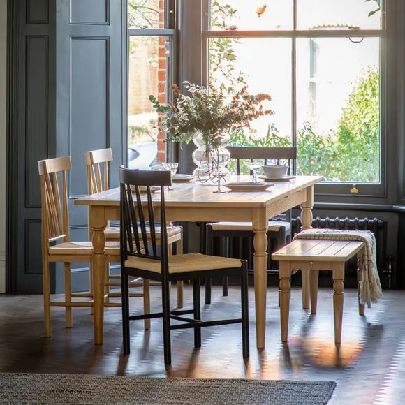 Elda 6-10 Seater Rectangular Extendable Dining Table 5
