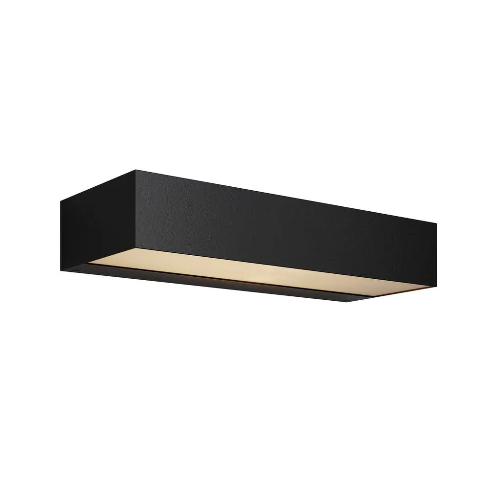 Netlighting Lot Outdoor Up Down Wall Lamp Graphite 3000K 700lm IP65 in Grey