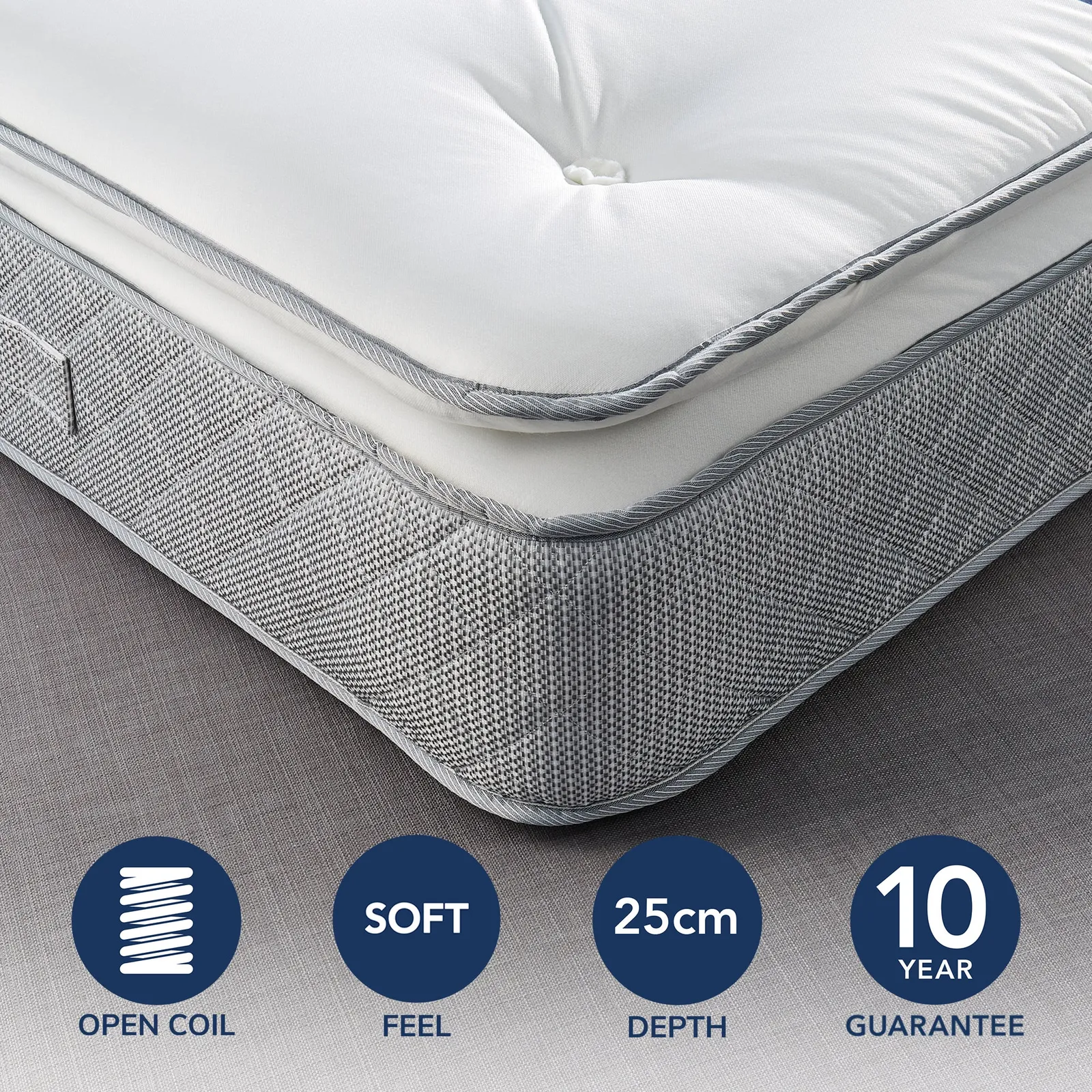 Fogarty Just Right Pillow Top Open Coil Mattress 1