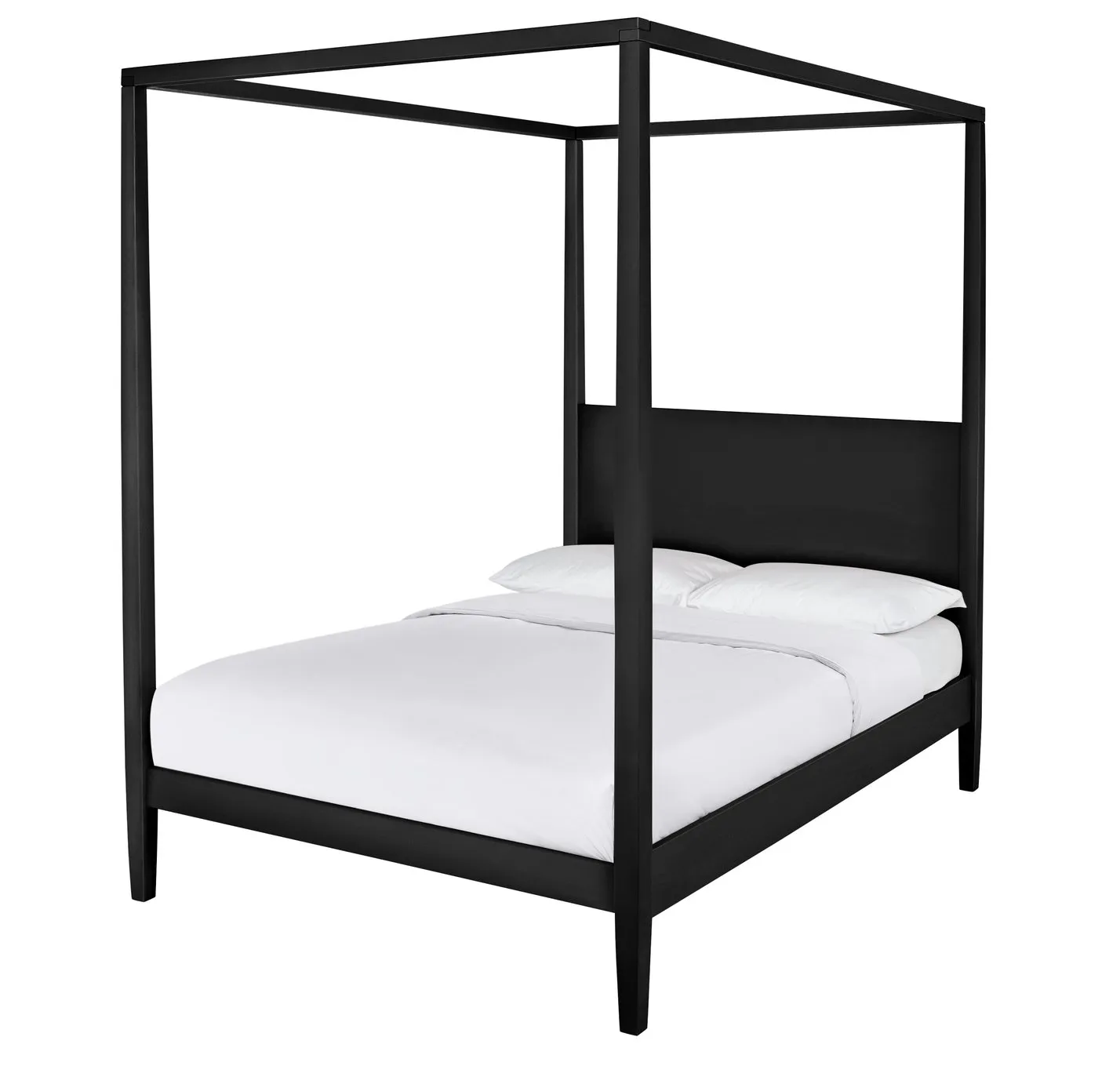 Habitat Blissford Four Poster Double Bed Frame - Black