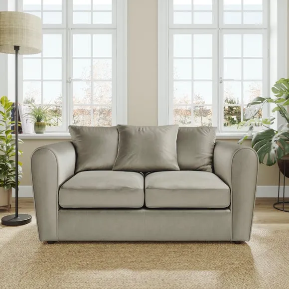 Blake Curved Arm Opulent Velvet 2 Seater Sofa 1