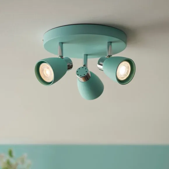 Alto 3 Light Semi Flush Spotlight 1