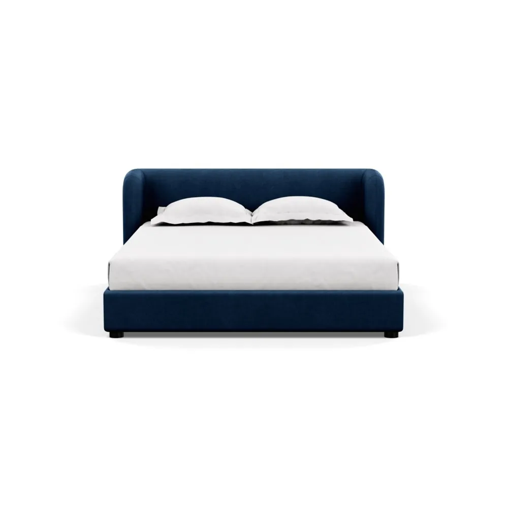 Scp Group Bed King Capelo Linen-Cotton Ink Spot 1