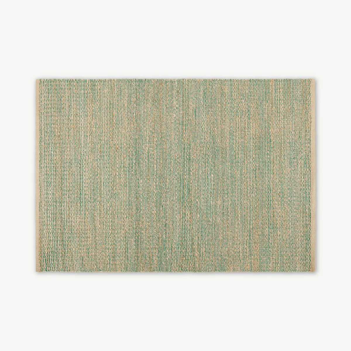 Enas Jute Rug, Large 160 x 230cm, Lake Green