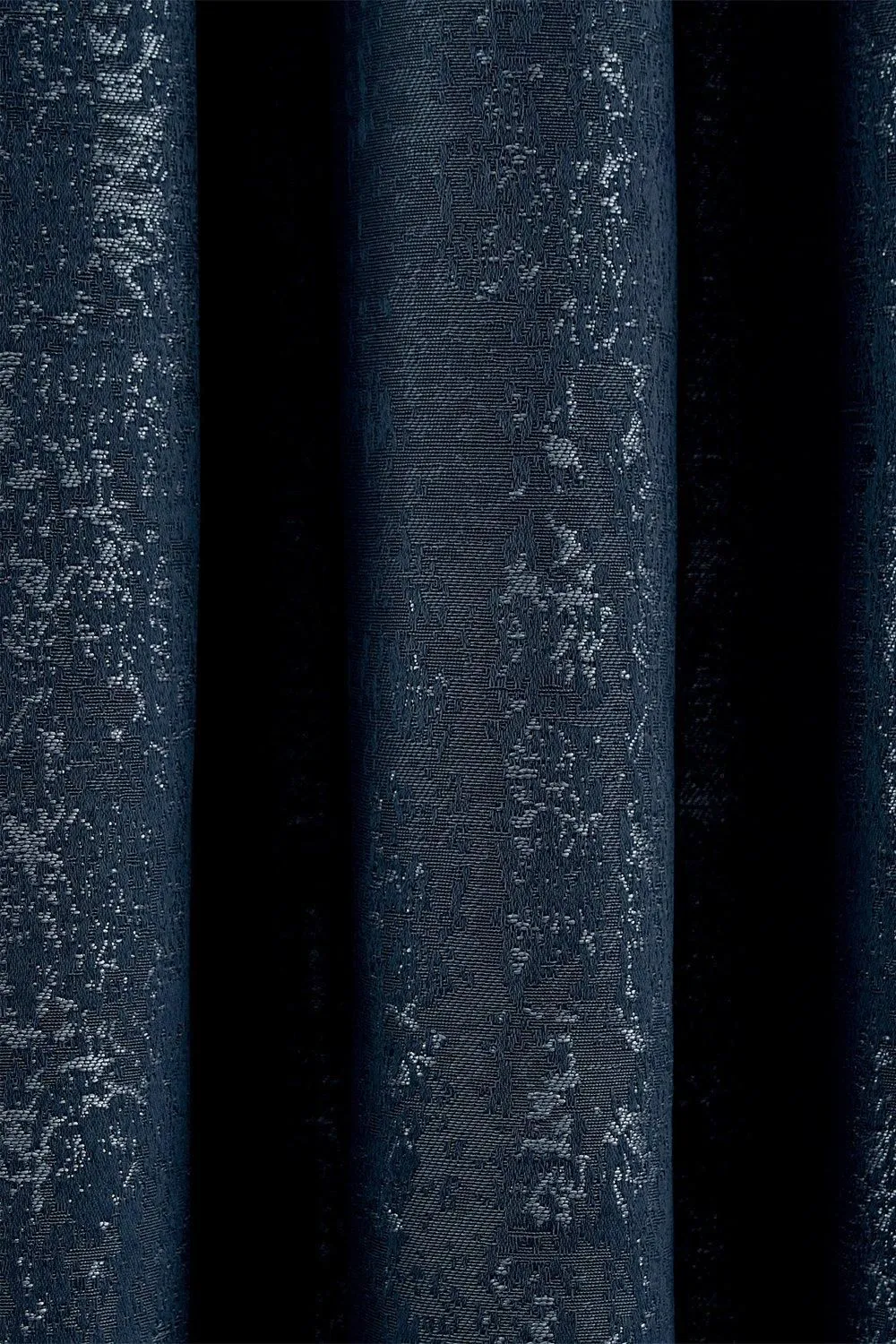 Helena Springfield 'Roma' Woven Lined Curtains in Dark Navy 3