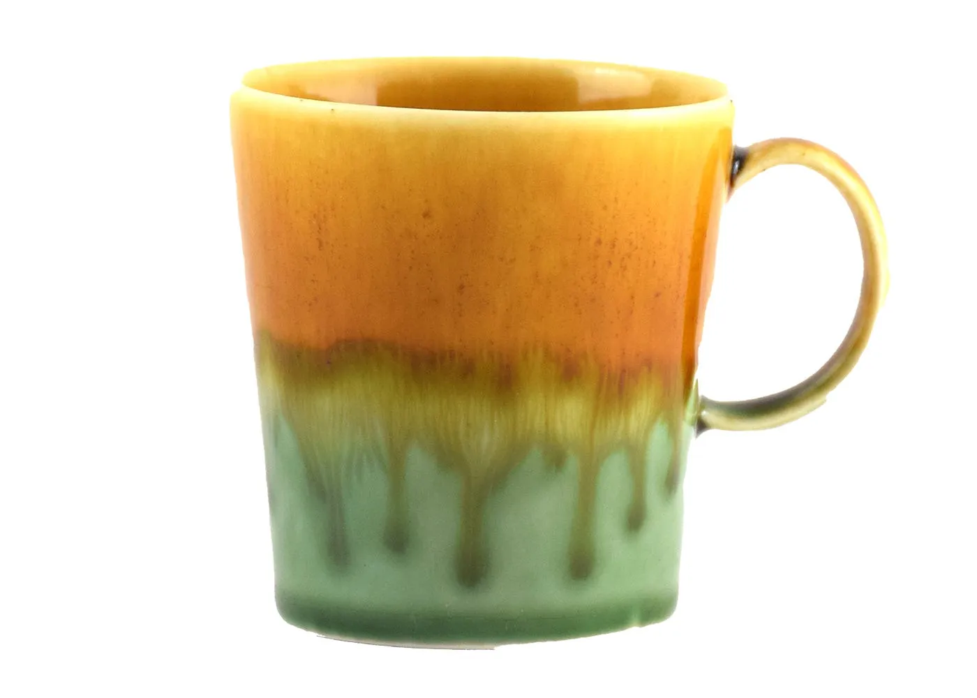 Yuta Segawa Double Espresso Cup Ochre/Green