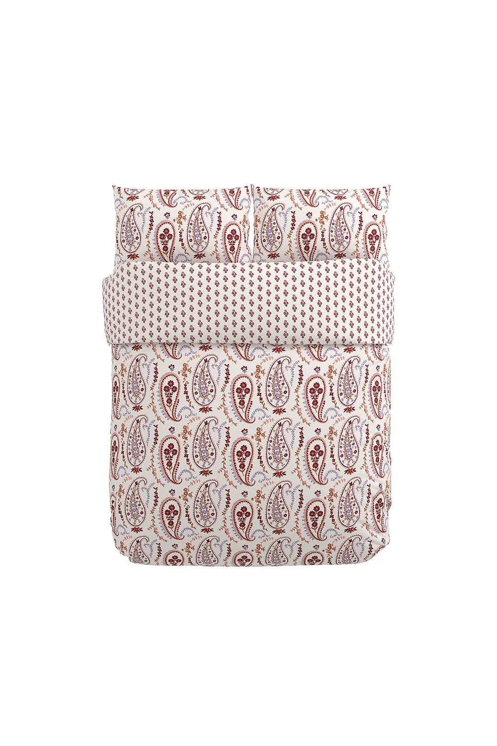 Sanderson 'Jamilia' Cotton Duvet Cover Set in Pink 4