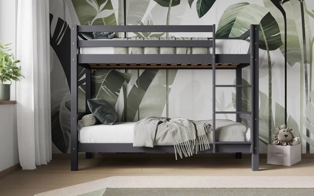 Flair Callisto Shorty Bunk Bed in Grey 2