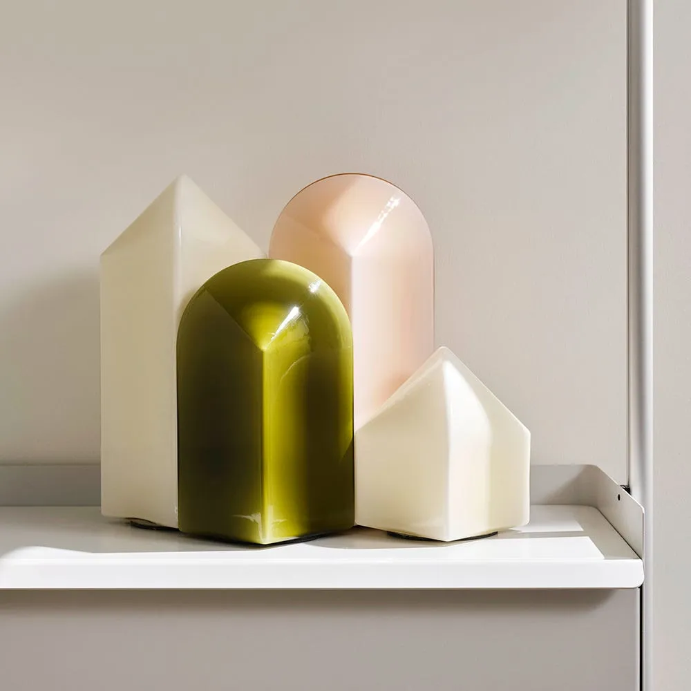 HAY Parade LED Table Lamp 16cm Shell White 4