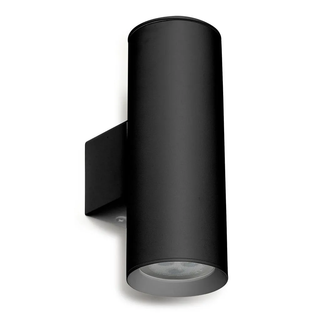 Netlighting Duplo Up & Down Wall Lamp Black GU10 16W