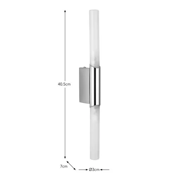Gael 2 Light Bathroom Wall Light 6